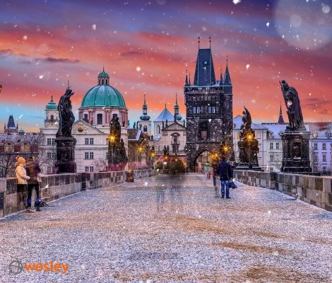 Praga_zimą