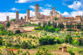 TOSKANIA - San  Gimignano a