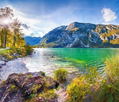 Słowenia_Jezioro_Bohinjskie