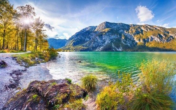 Słowenia_Jezioro_Bohinjskie