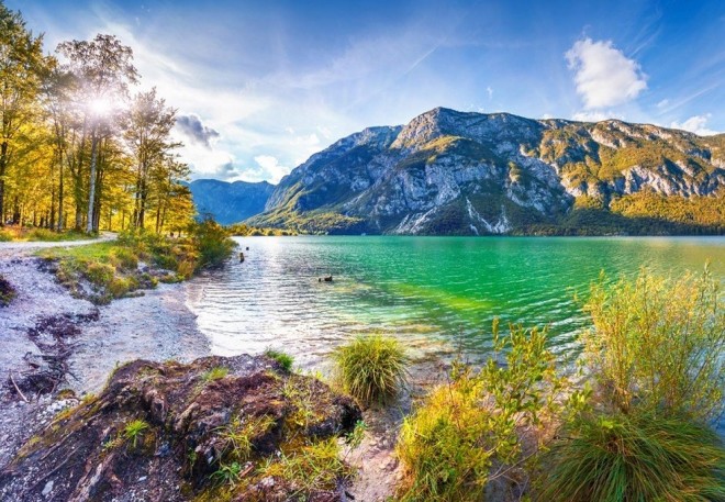 Słowenia_Jezioro_Bohinjskie