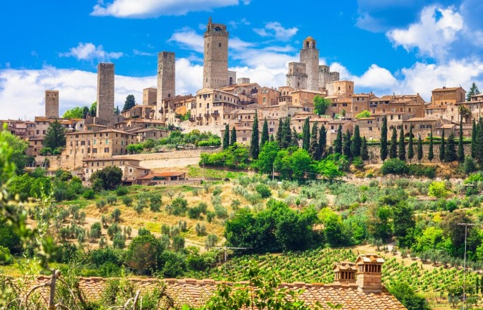 TOSKANIA - San  Gimignano a